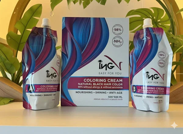 INGV Hair Colour 1000ml + Free Trimmer